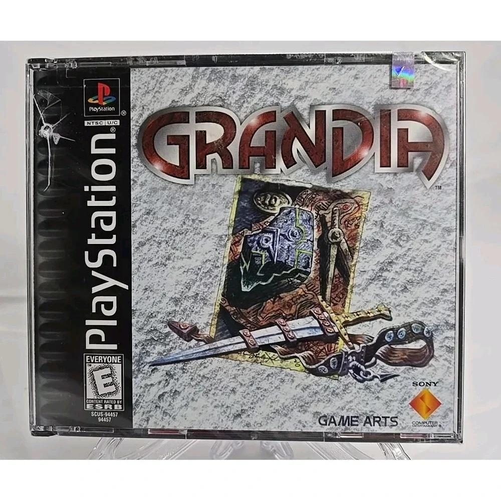 Grandia‎ (Sony PlayStation 1, 1999) Brand New SEALED ! SEE PHOTOS!